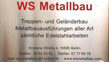 Ws Metallbau, Schlosserei Berlin-Charlottenburg - 10585 Berlin
