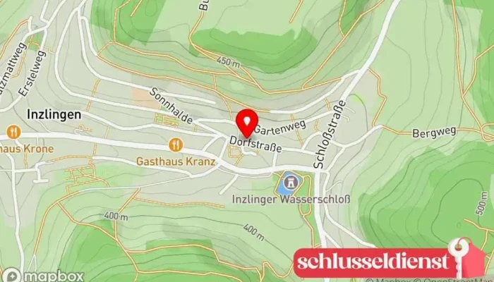 Karte von Addario Türen Fenster Service Metallbauunternehmen in Inzlingen