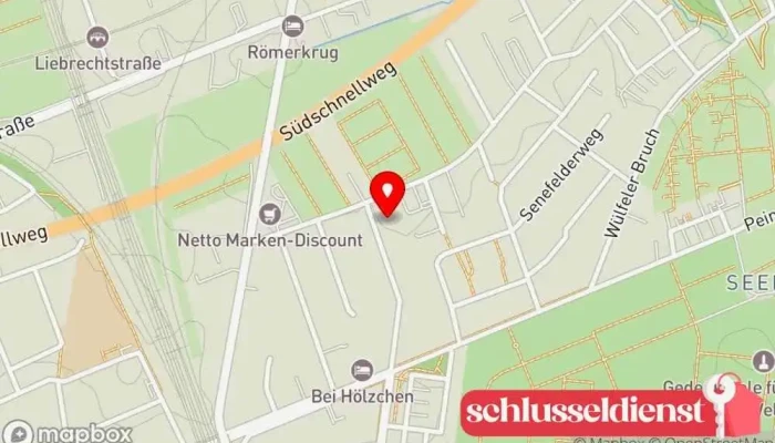 Karte von Adolf Schwonberg GmbH & Co. KG Metallbauunternehmen, Metallwerkstatt, Stahlbauunternehmen in Hannover