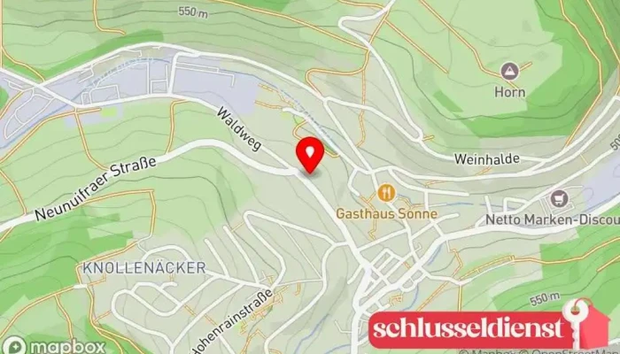 Karte von Albrecht Stahl- und Metallbau GmbH Metallbauunternehmen, Stahlbauunternehmen in Haiterbach