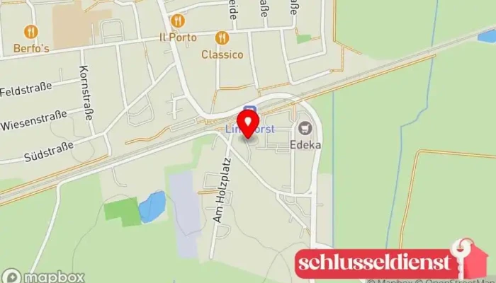 Karte von Alfa Metallbau Metallbauunternehmen in Lindhorst