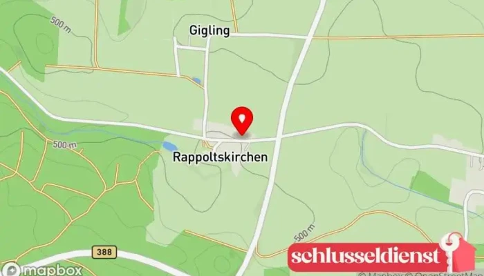 Karte von Alois Bauer Schlosserei Metallwerkstatt in Fraunberg