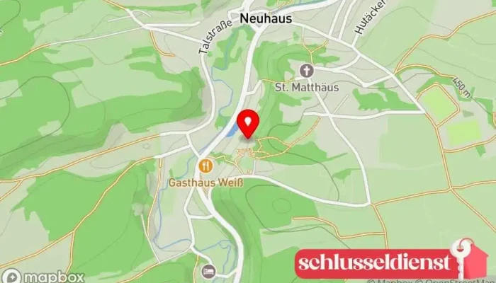 Karte von Alter Fritz und Himmelssteuberer Aussichtsplattform in Deutschland