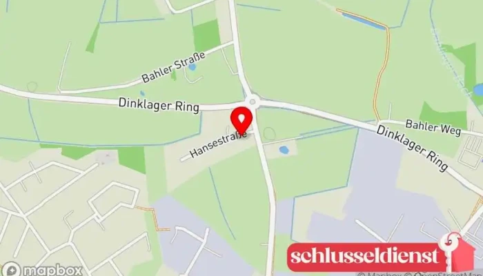 Karte von ALWID Sondermaschinenbau GmbH Maschinenbauunternehmen in Dinklage