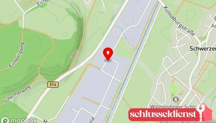Karte von Andreas Boll Metallbau Edelstahlverarbeitung Metallbauunternehmen in Wutöschingen