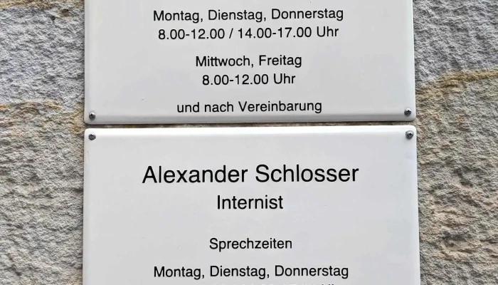 Angiologische Praxis Alexander Schlosser - Innere Medizin, Internist, Angiologe, Angiologie, Gefäßmedizin am Fischmarkt - 99084 Erfurt