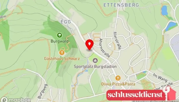 Karte von Arpogaus Stahlbau GmbH Stahlbauunternehmen in Wiggensbach