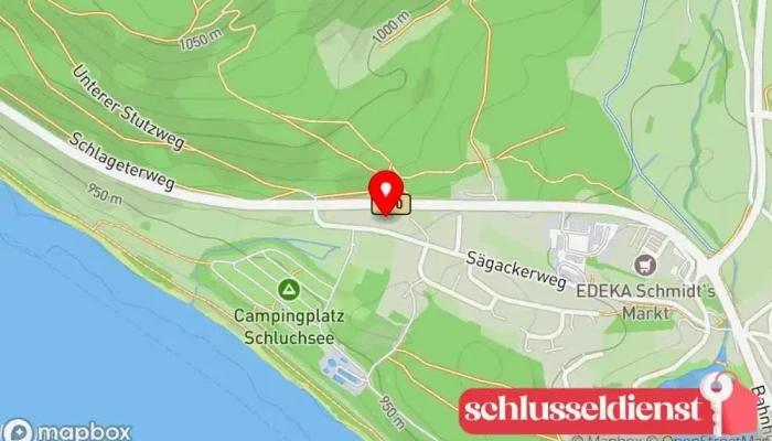 Karte von Artem GmbH Metallbauunternehmen in Schluchsee