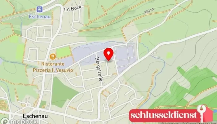 Karte von Arthur Nesensohn Metallwerkstatt in Obersulm