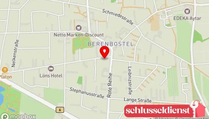 Karte von A&S SchlossTec Garbsen Schlüsseldienst, Sicherheitsdienst in Garbsen