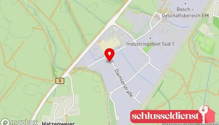 Karte von ASM-UZUN GmbH & Co. KG Metallwerkstatt in Bühl