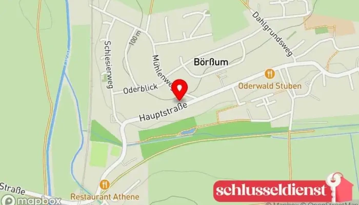 Karte von Bäckerei Peter Stübig Fil. Börßum Bäckerei, Konditorei in Börßum