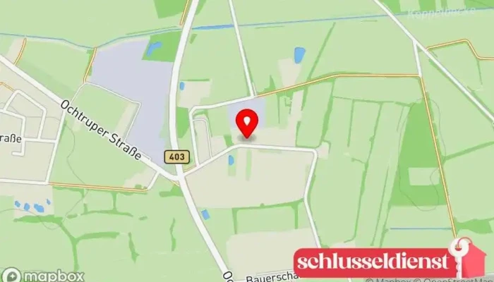 Karte von Bau- & Möbeltischlerei SABLOWSKI Möbeltischler in Bad Bentheim