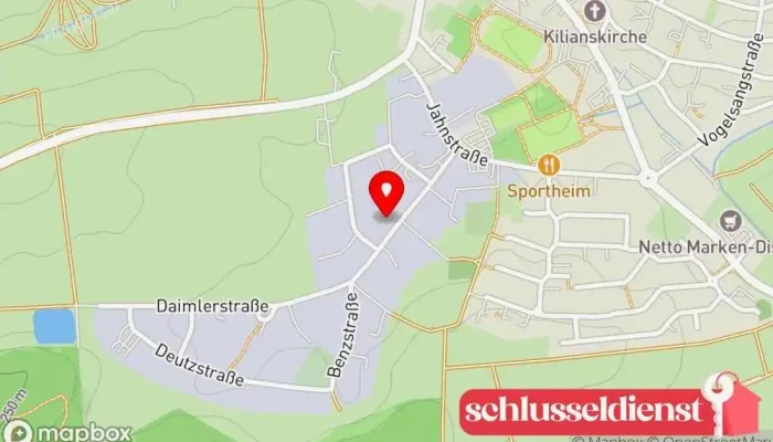Karte von Baumgärtner & Schulz Metallbau Metallbauunternehmen in Massenbachhausen