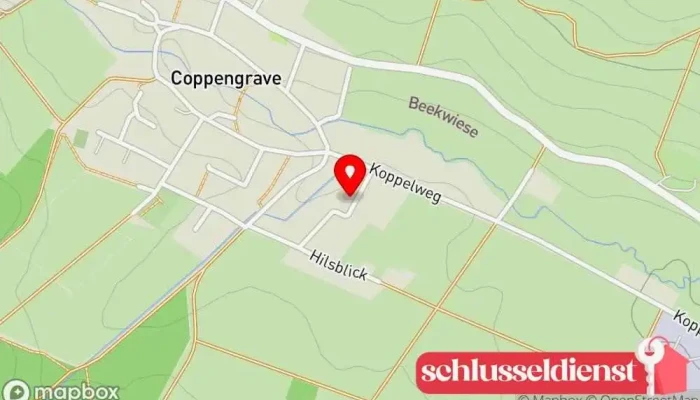 Karte von Bauschlosserei Metallbauarbeiten Rosentreter Auftragnehmer in Duingen