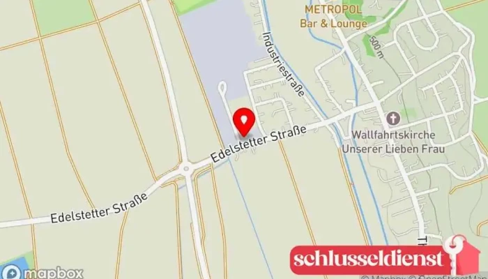 Karte von BB-Metallbau-Schwaben Metallbauunternehmen in Münsterhausen