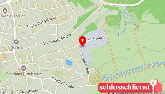 Karte von Benkler GmbH Hersteller, Metallbauunternehmen in Stetten am kalten Markt