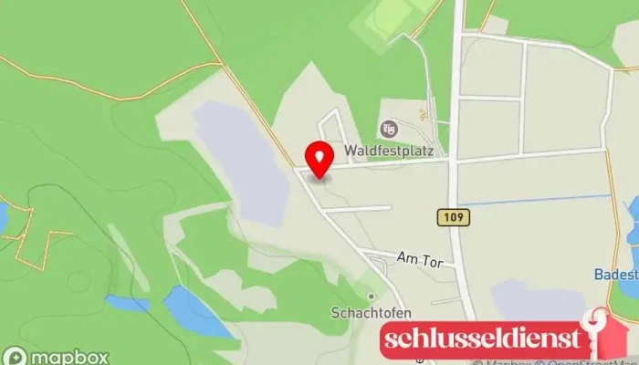 Karte von Bernd Dierberg Metallbau Metallbauunternehmen in Jatznick