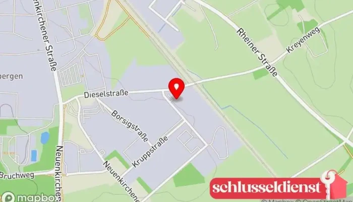 Karte von Bertling-Boyer Metallbau GmbH Metallbauunternehmen in Salzbergen