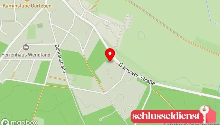 Karte von Bethge Metallbau GmbH Metallbauunternehmen in Gorleben
