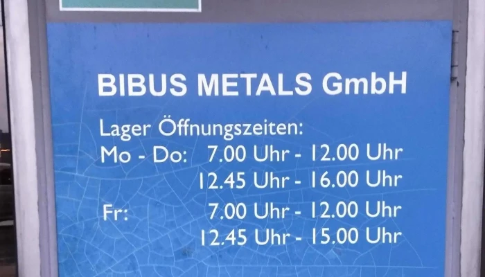Bibus Metals GmbH - Waghäusel