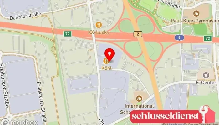 Karte von Bickebach GmbH Schlosserei und Metallbau Metallbauunternehmen in Gersthofen