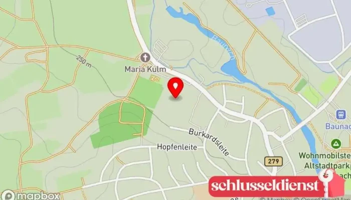 Karte von Bike-Cafe Messingschlager Café in Baunach