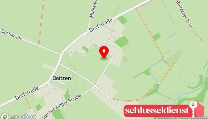 Karte von BM Metallbau GmbH Bauunternehmen in Heeslingen