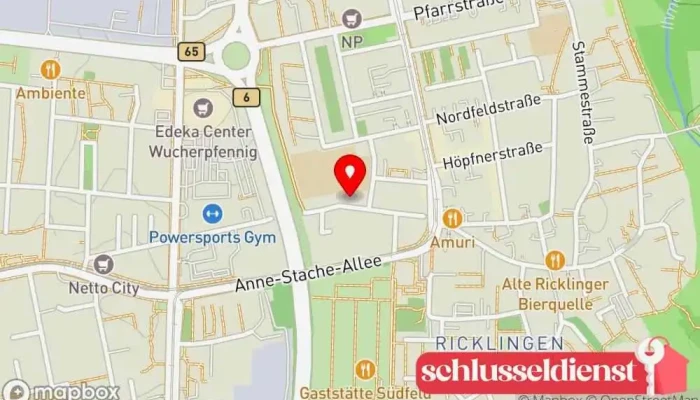 Karte von Böcker Metallbau GmbH Metallbauunternehmen, Schloss, Metallwerkstatt in Hannover