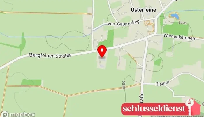 Karte von Böckerstette Agrartechnik GmbH Landmaschinenhändler in Damme