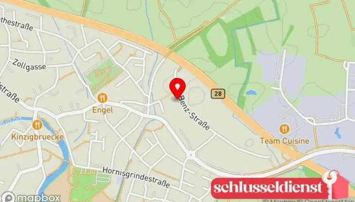 Karte von Bodo Marzloff Metallbau Metallbauunternehmen in Willstätt