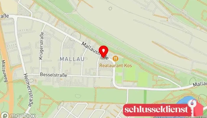 Karte von BORN Stahlbau GmbH Metallbauunternehmen in Mannheim