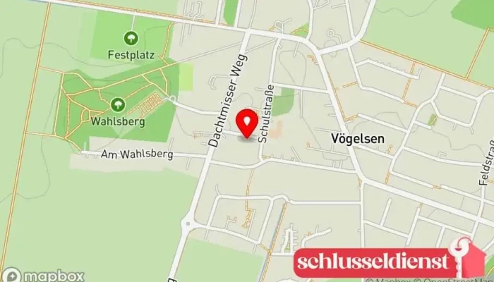 Karte von Bostelmann Garten-und Landschaftsbau GmbH Landschaftsgestalter in Vögelsen