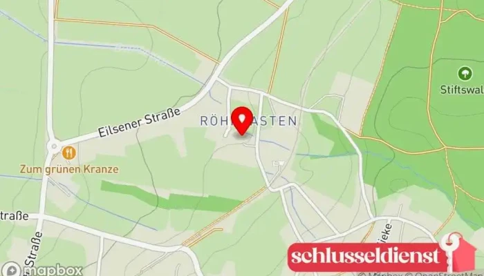 Karte von Brandt Metallbau Metallbauunternehmen in Obernkirchen