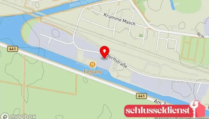 Karte von Brandt Metalltechnik GmbH Metallbauunternehmen, Metallwerkstatt, Metallwarenhändler in Seelze