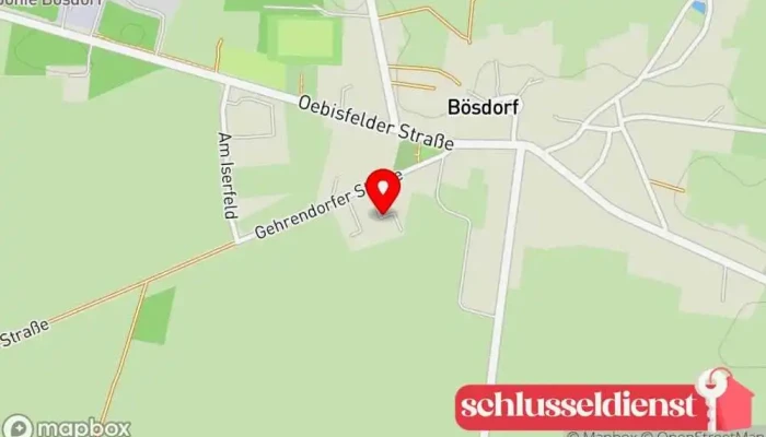 Karte von Brattka Metallbau Metallbauunternehmen in Bösdorf
