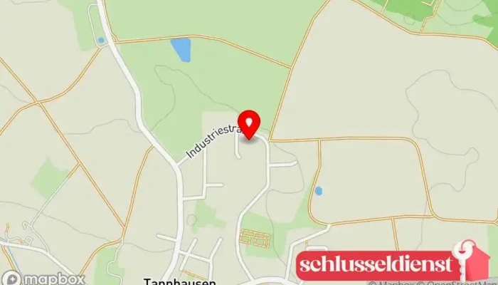 Karte von Brenner Dach-& Fassadentechnik GmbH Handwerk in Tannhausen