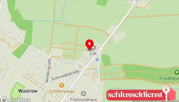 Karte von Brinkhoff + Grotrian Landschaftsgestalter in Wustrow