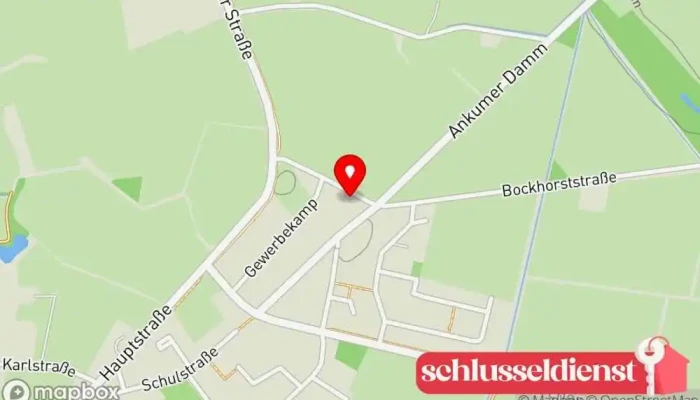Karte von Brinkmann Martin Autowerkstatt in Voltlage
