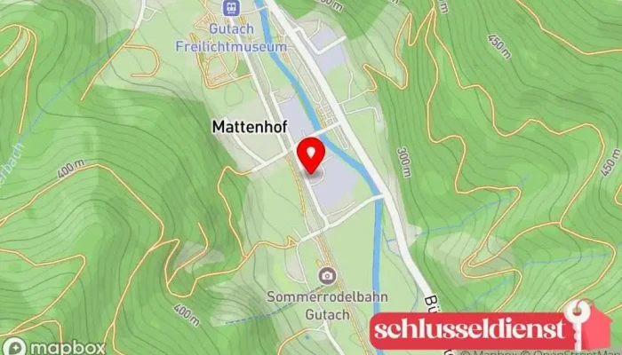 Karte von Bruder Drehteile GmbH Metallbauunternehmen in Gutach (Schwarzwaldbahn)