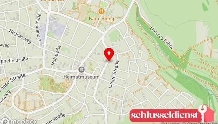Karte von Brüssow Sicherheits - und Montagetechnik Metallwerkstatt in Schönaich