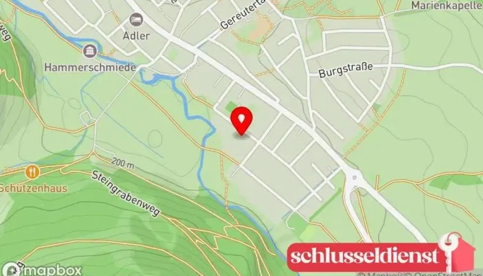 Karte von Bucher Metallbau GmbH Metallbauunternehmen in Lahr/Schwarzwald