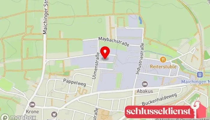 Karte von Bühlmeyer Metallbauunternehmen in Sindelfingen