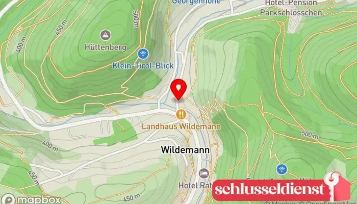 Karte von Buntes Haus Umweltorganisation in Wildemann