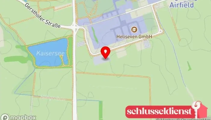 Karte von Castro GmbH Metallbauunternehmen in Augsburg