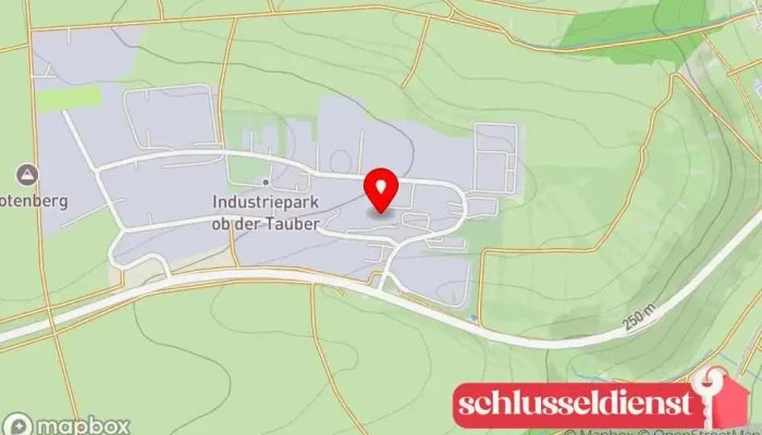 Karte von Christian Schenk Schlosserei Metallwerkstatt in Grünsfeld