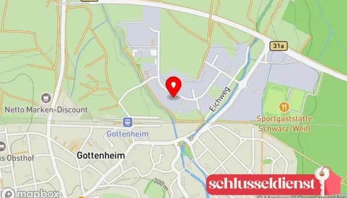 Karte von Clemens Maurer Metallwerkstatt, Metallbauunternehmen in Gottenheim