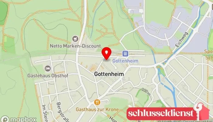Karte von Clemens Maurer Schlosserei & Schmiede Metallwerkstatt in Gottenheim