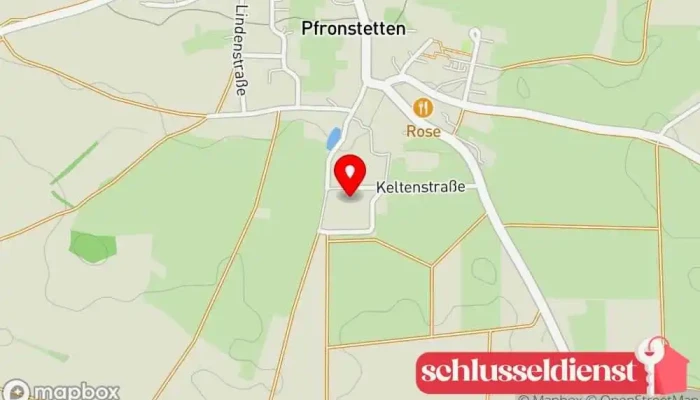 Karte von CSP GmbH Maschinenbauunternehmen, Maschinenbau in Pfronstetten