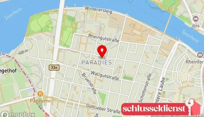 Karte von Cssw GmbH Schlosserei Metallbauunternehmen in Konstanz